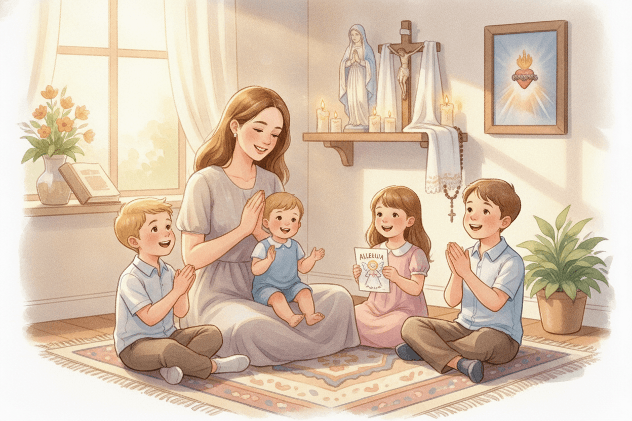 Use Repetition, Music, and One-Sentence Prayers — illustration for BibleHeroes blog