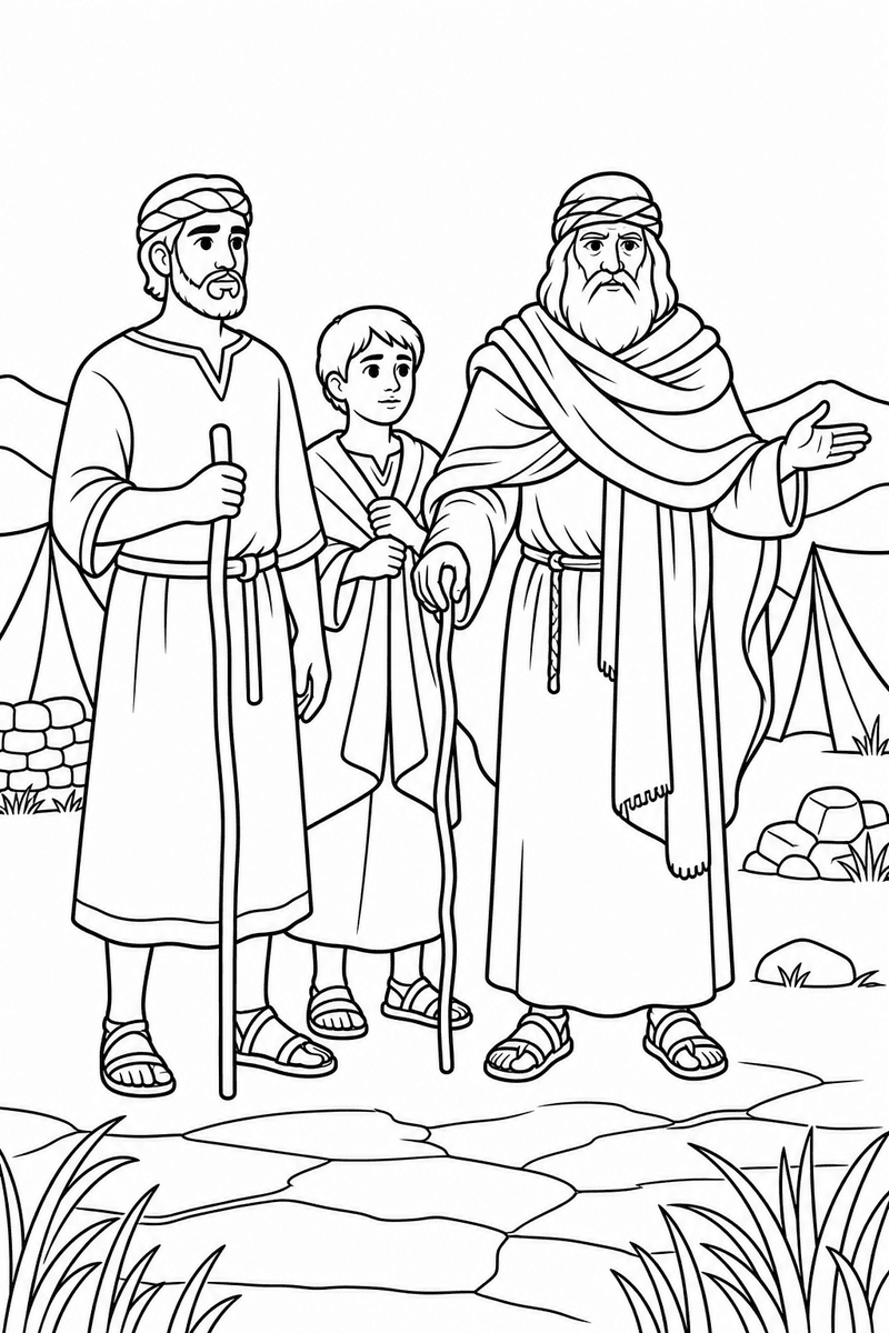 Joseph's Reunion comic cover