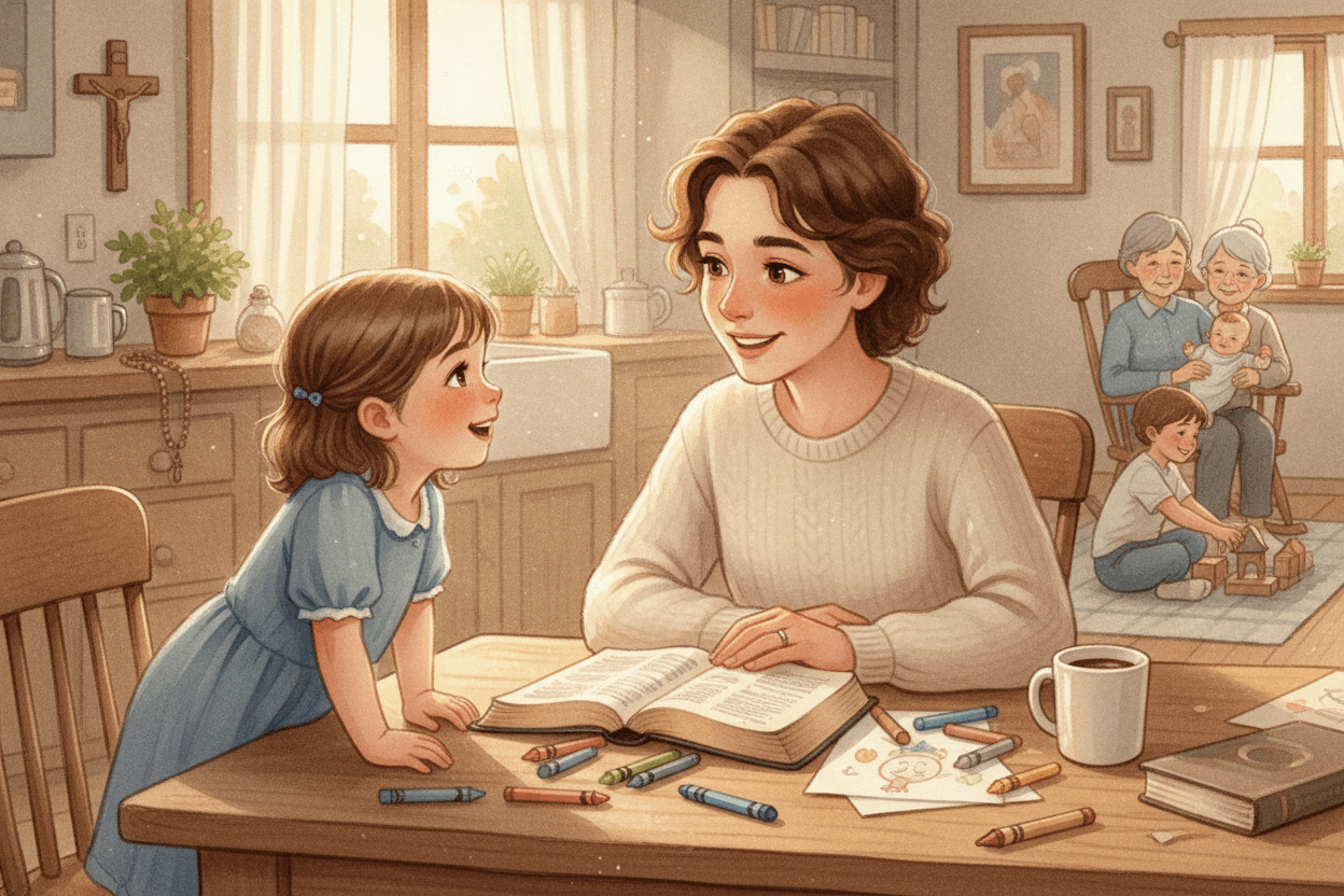 Start With the Question Behind the Question — illustration for BibleHeroes blog