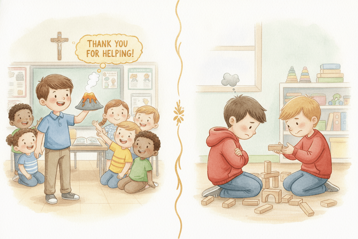 Confidence or Pride? Give Children Words for the Difference — illustration for BibleHeroes blog