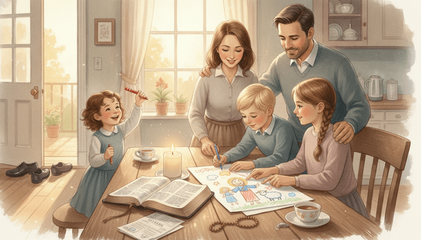 A 15-Minute Sunday Gospel Time for Catholic Families