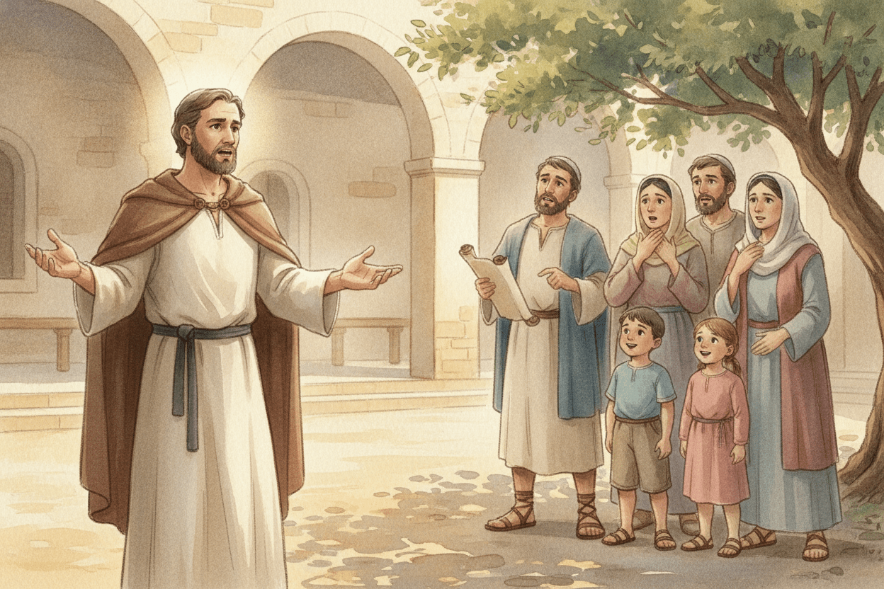 Real Change Has Next Steps: Help, Baptism, and New Choices — illustration for BibleHeroes blog