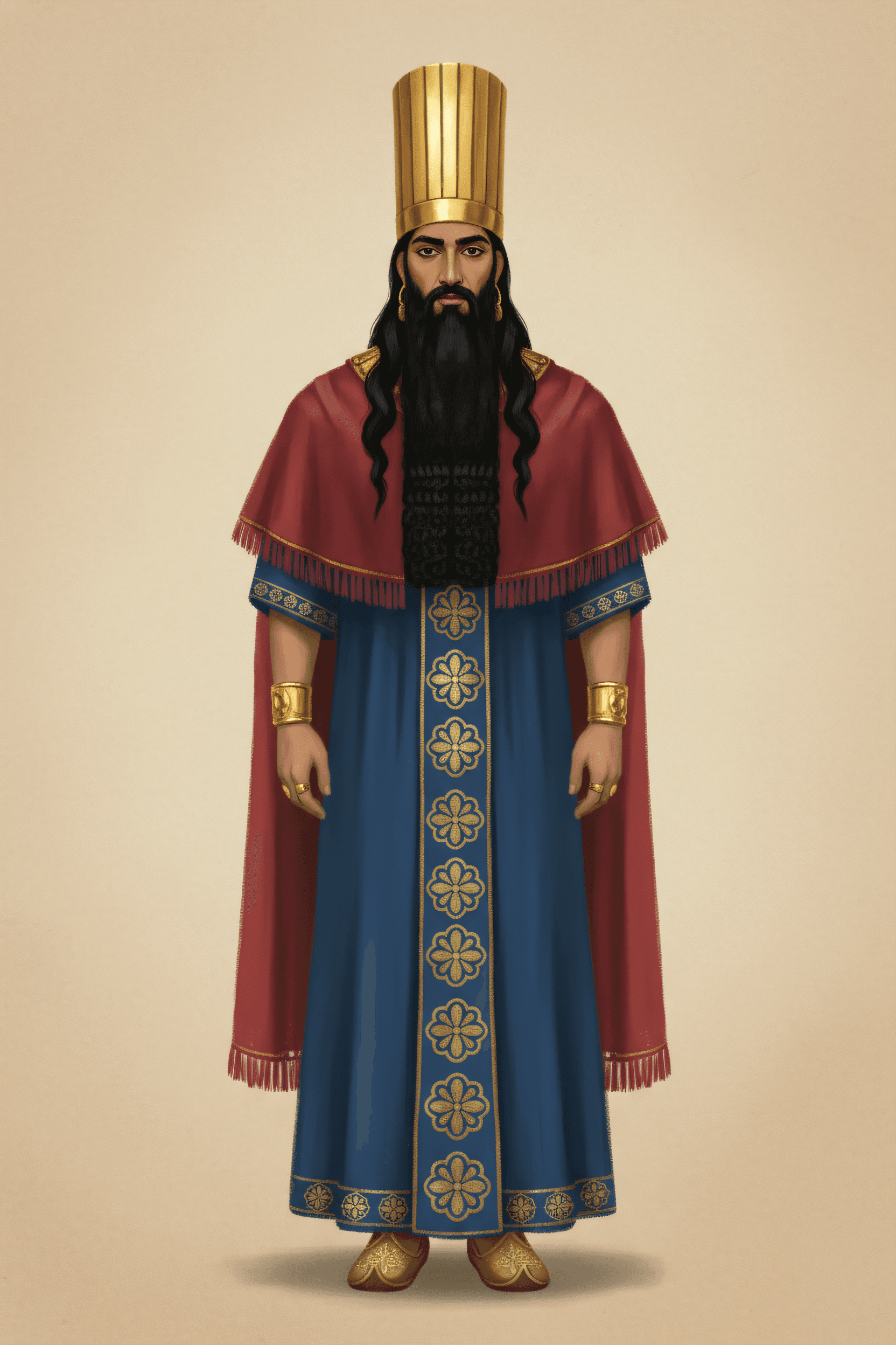 King Xerxes portrait