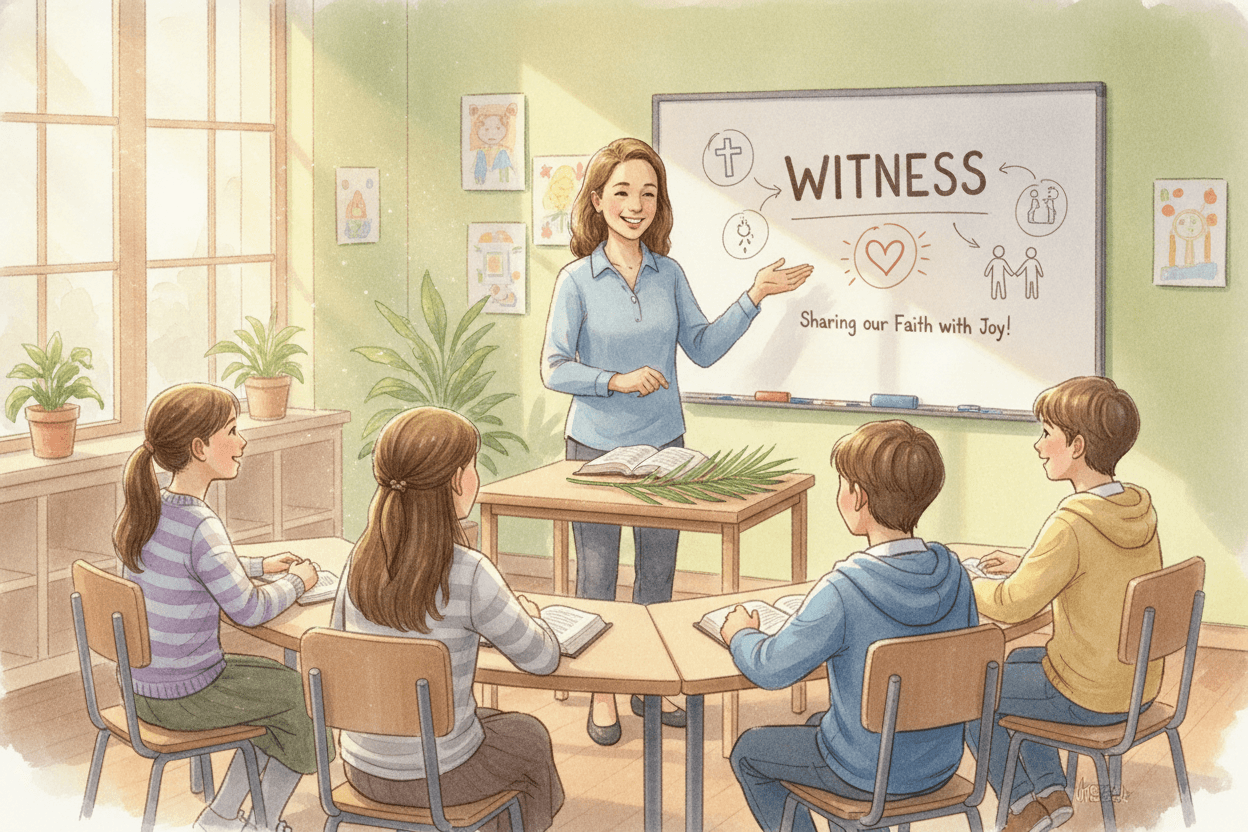 What Does “Martyr” Mean in Catholic Teaching? — illustration for BibleHeroes blog