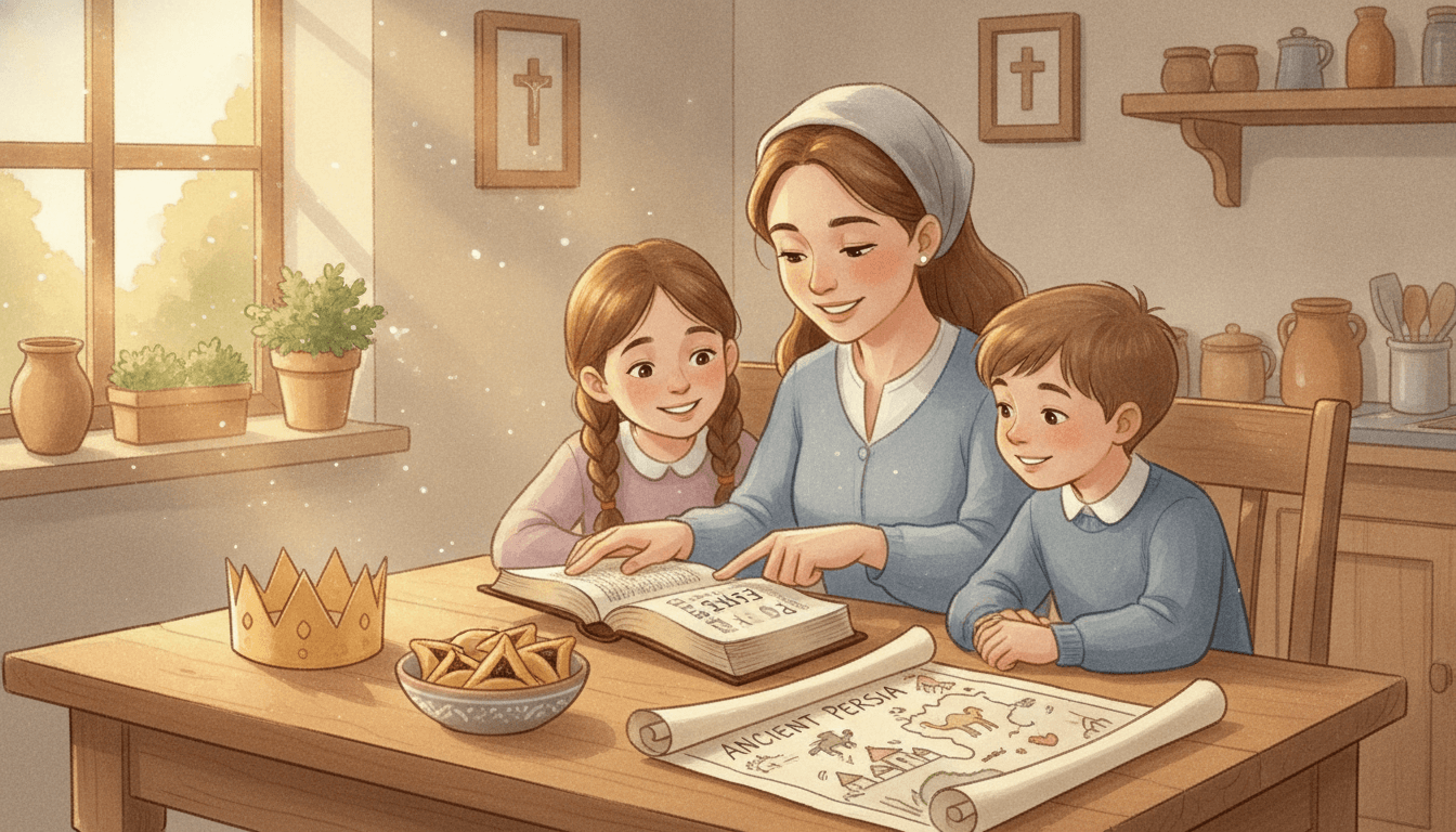 Purim for Catholic Kids: Esther’s Story and Jewish Roots