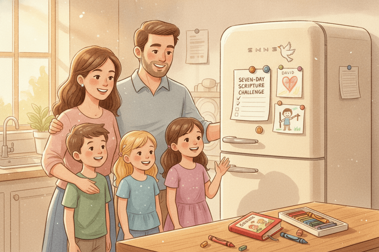 One Small Thing to Try This Week — illustration for BibleHeroes blog