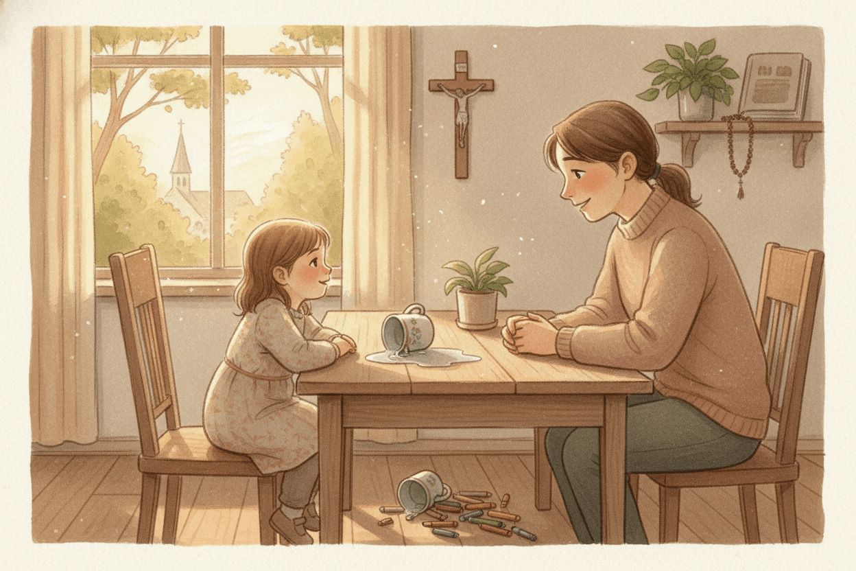 Start Here: Sin Is Something We Do, Not Who We Are — illustration for BibleHeroes blog