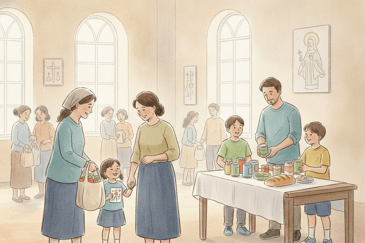God Often Sends Help Through Ordinary Means — illustration for BibleHeroes blog