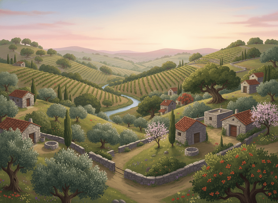 Judean Hill Country — illustration