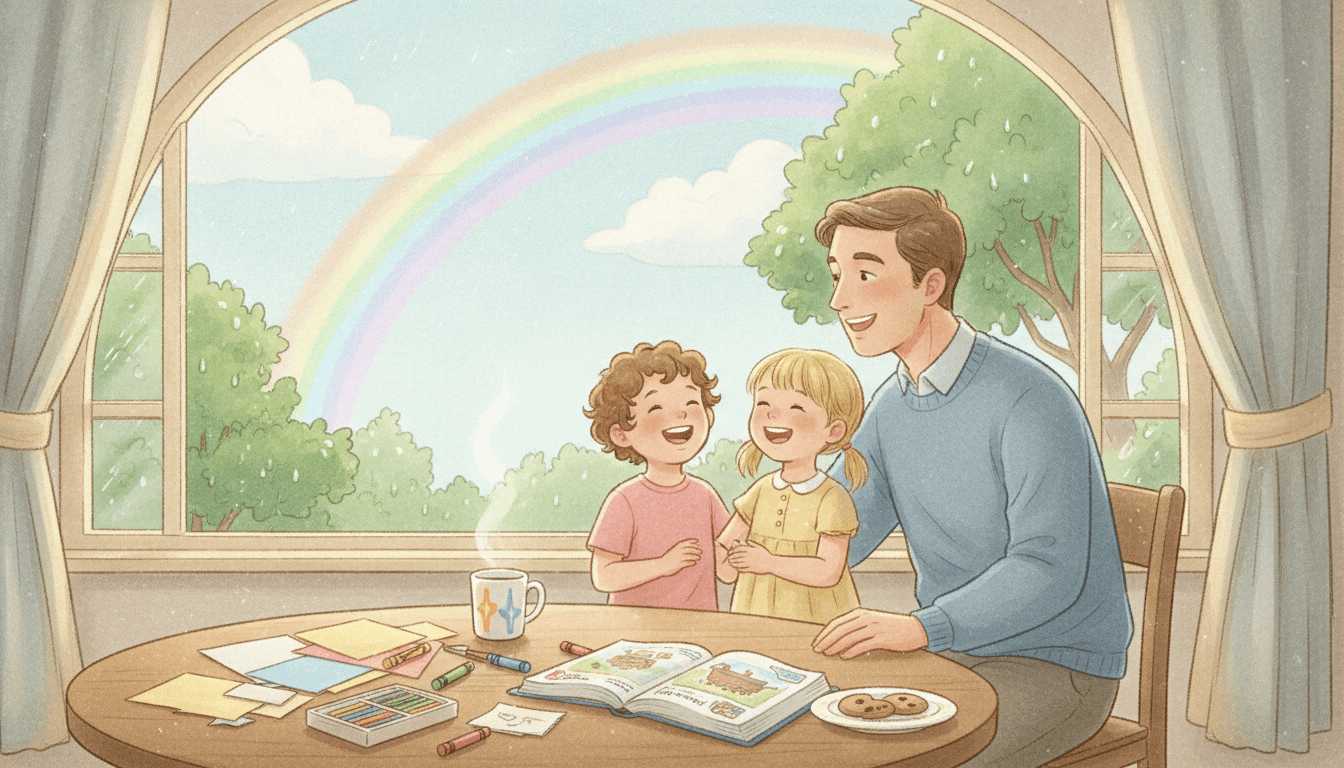 The Rainbow Promise: A Genesis 9 Devotional for Kids