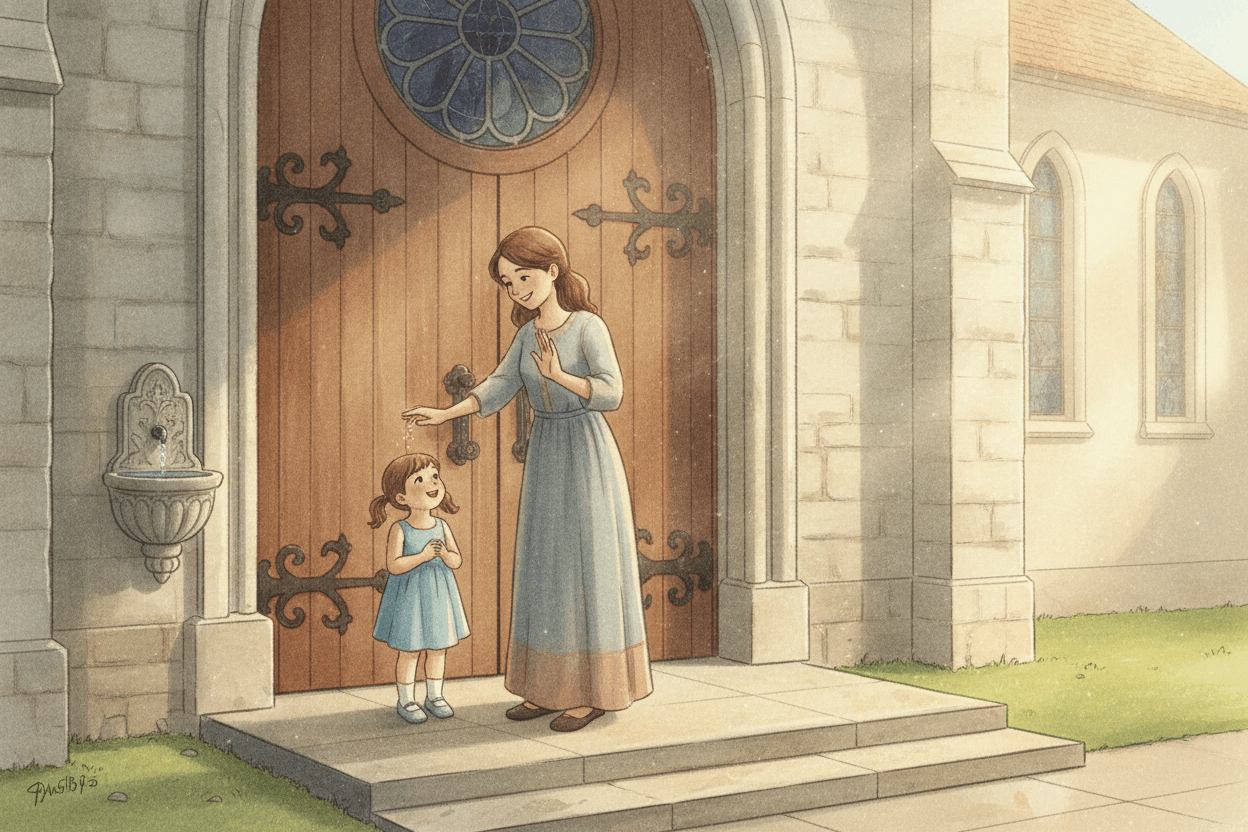This Week: Choose One Moment to Pray It Together — illustration for BibleHeroes blog