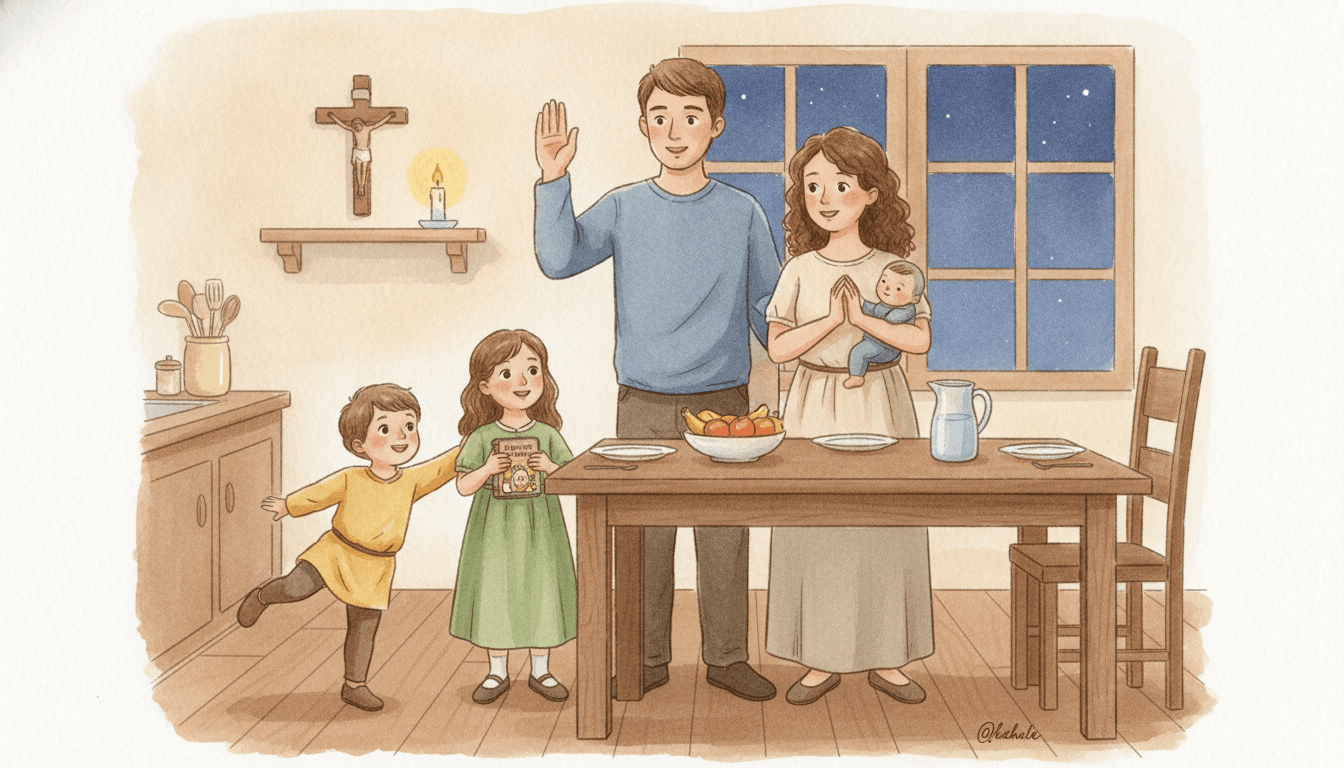 Family Prayer When Young Kids Cannot Sit Still