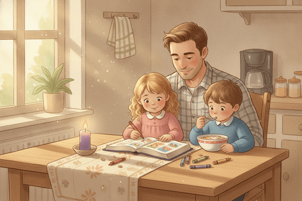 Start With the Question Kids Actually Ask — illustration for BibleHeroes blog