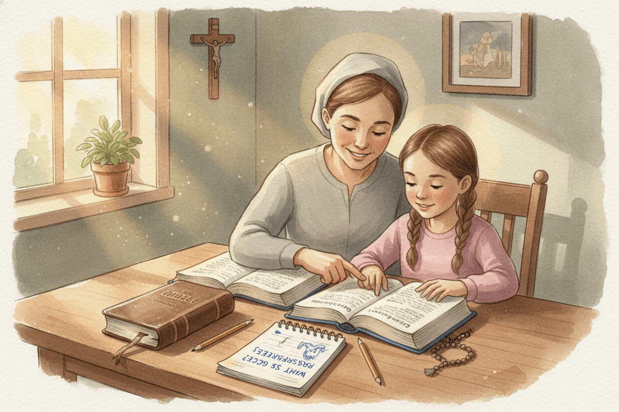 Give Clear Answers Without Pretending to Know Everything — illustration for BibleHeroes blog