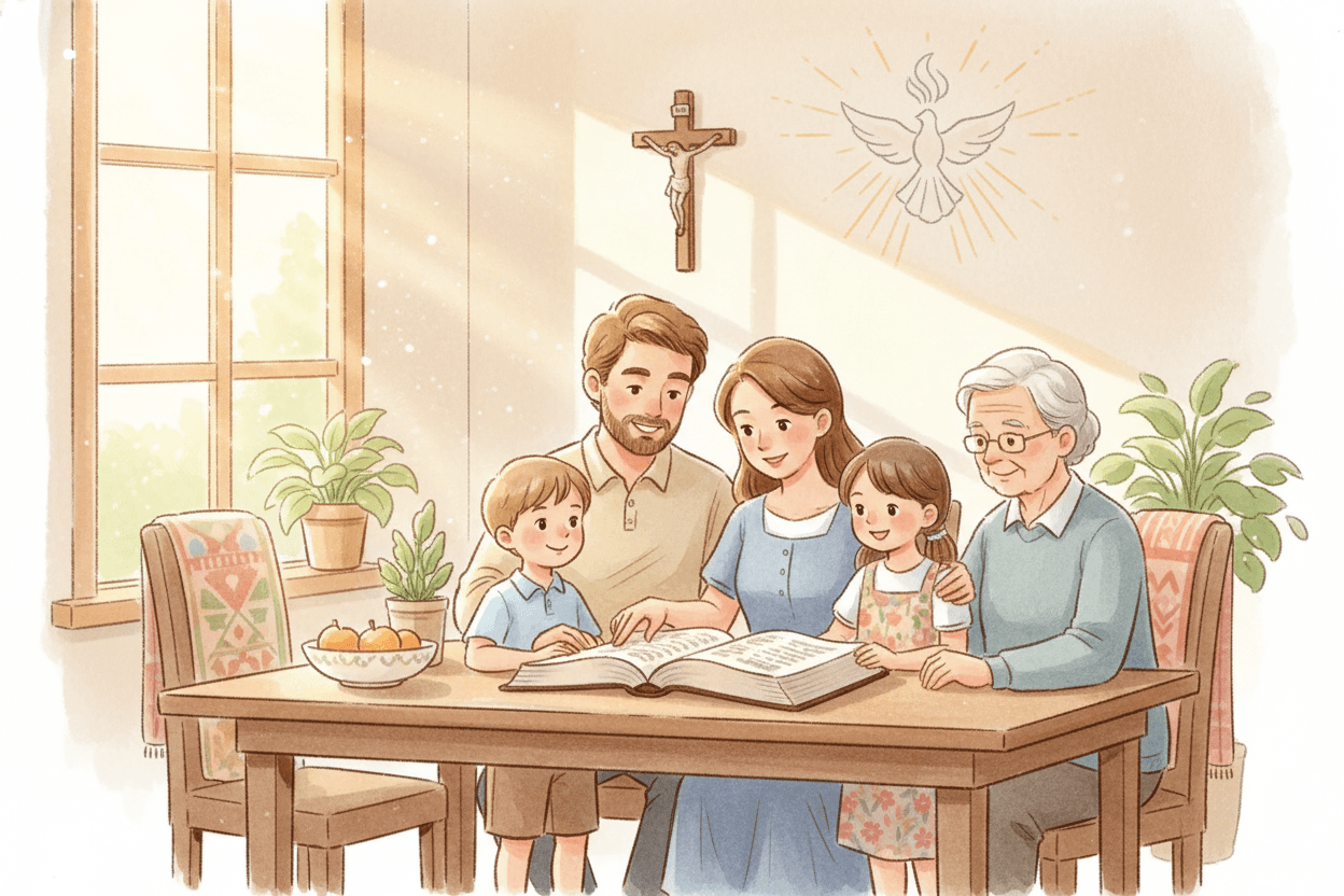Practical Steps for Families This Week — illustration for BibleHeroes blog