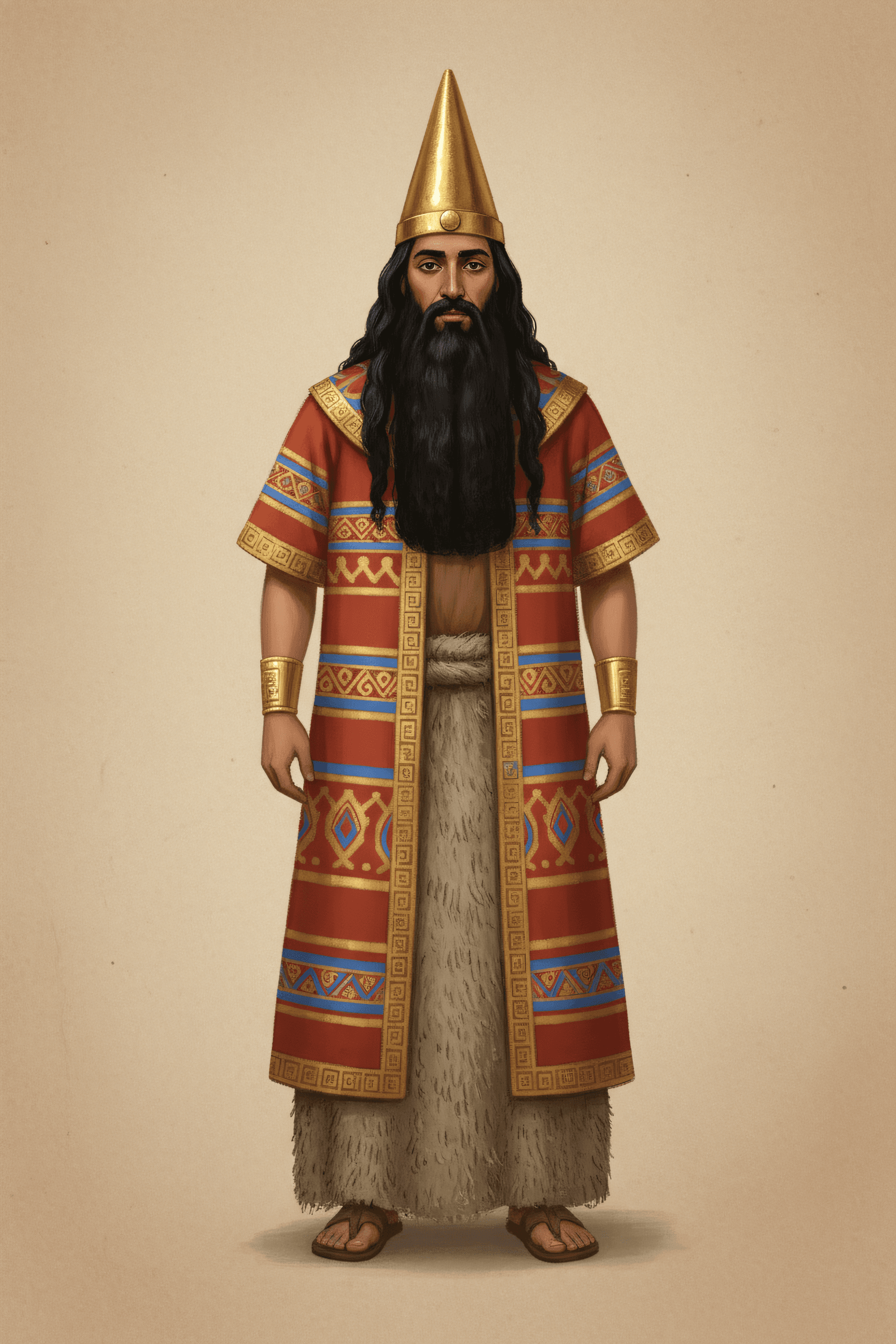 The King of Nineveh portrait