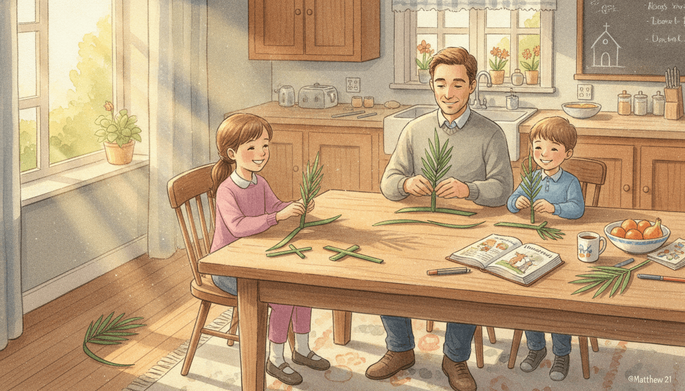 Palm Sunday at Home: Helping Kids Meet Jesus the Humble King