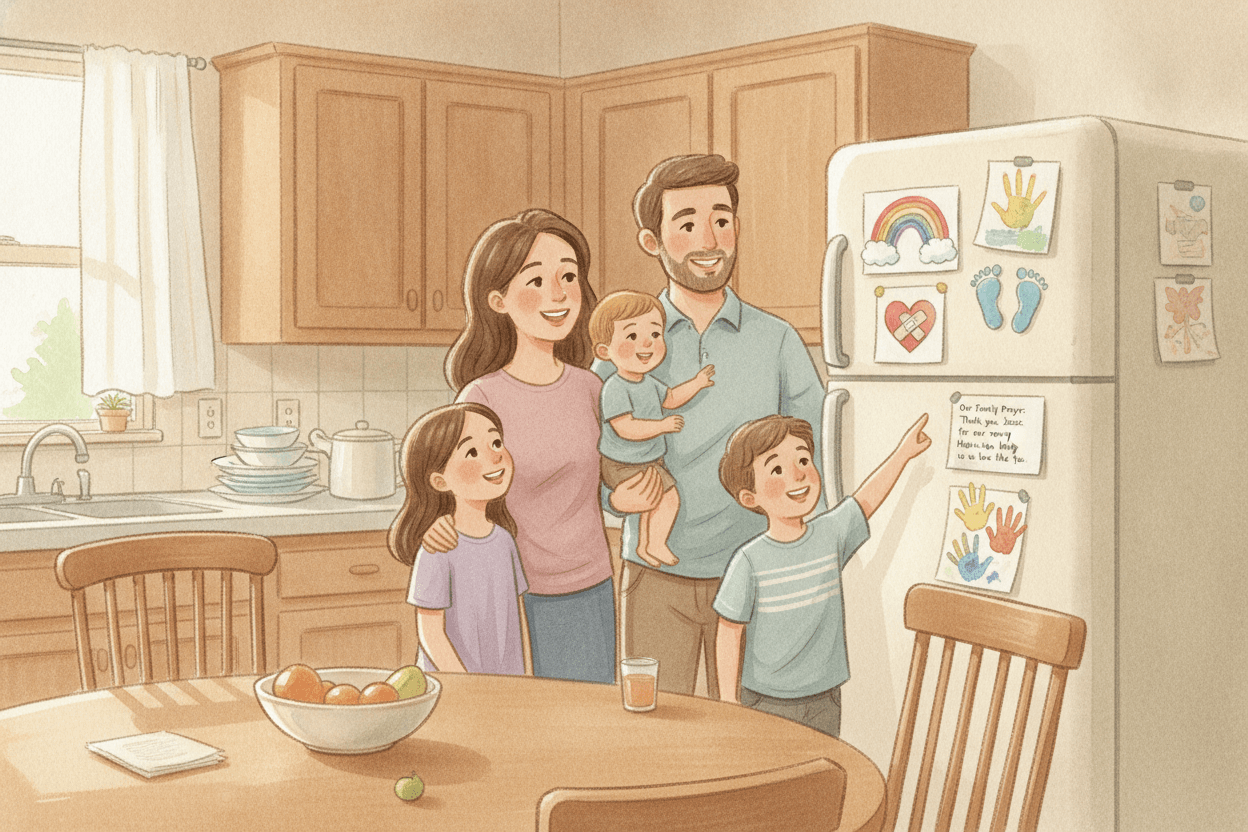 Try One Scripture Craft This Week — illustration for BibleHeroes blog