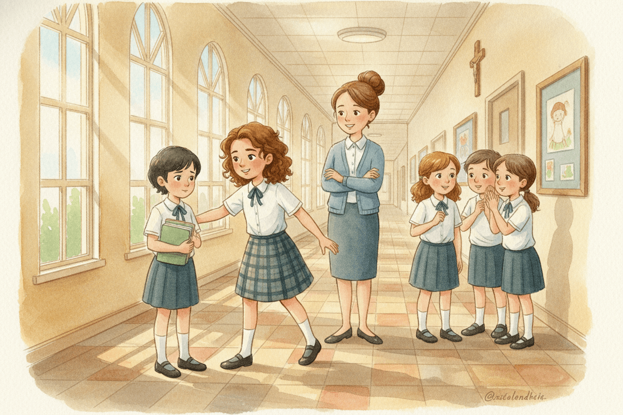 Translate Stephen’s Sacrifice Into a Tween’s Real Life — illustration for BibleHeroes blog
