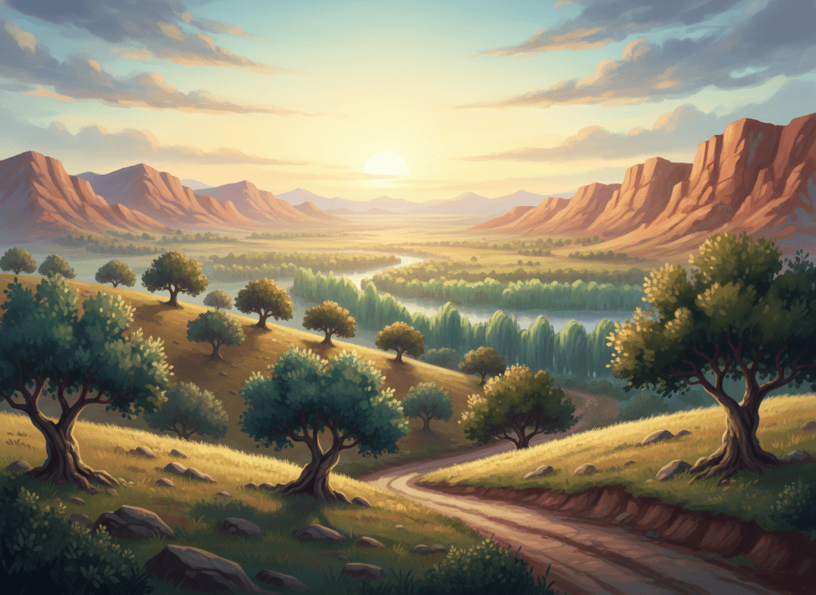 Road from Gilgal
