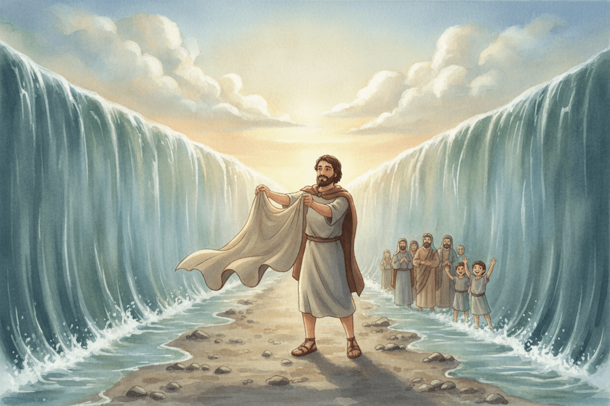 God’s Work Continues When His Servants Change — illustration for BibleHeroes blog