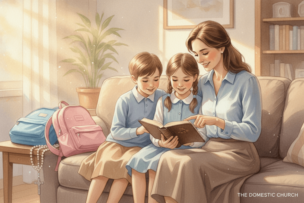 The Biblical Pattern: Speak of God When You Get Up — illustration for BibleHeroes blog