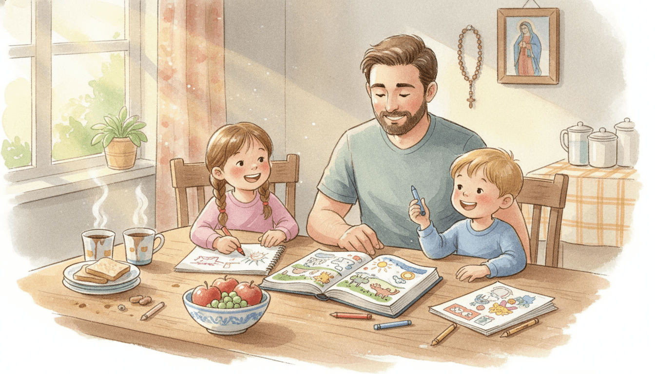 A Six Days of Creation Devotional for Young Kids