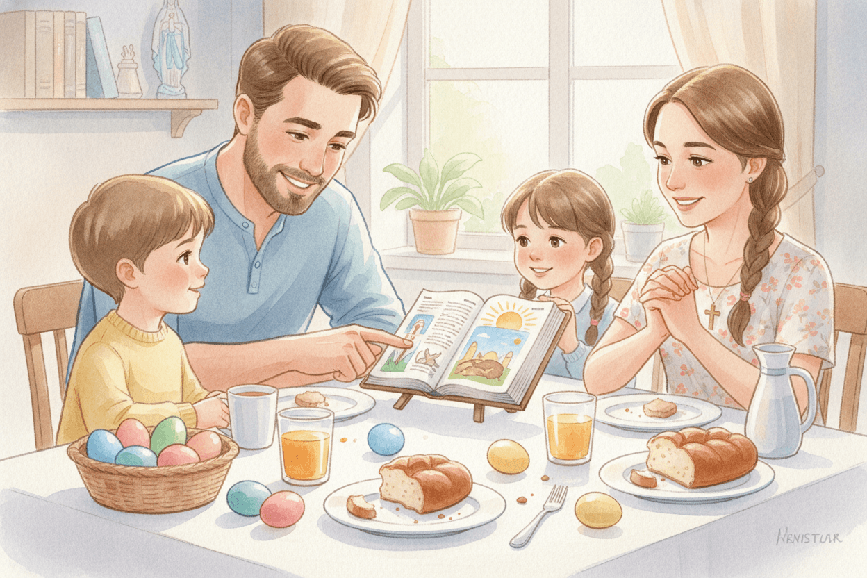 Start With One Clear Sentence — illustration for BibleHeroes blog
