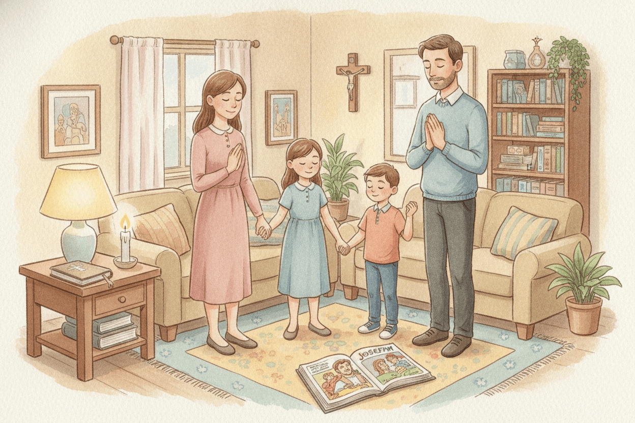 This Week’s Family Practice: One Apology, One Repair, One Prayer — illustration for BibleHeroes blog