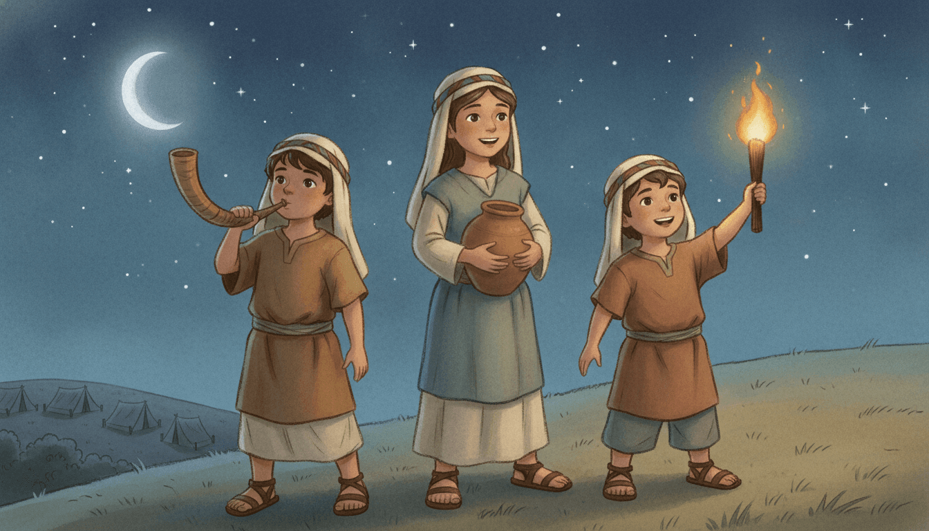 Gideon’s 300: A Kid-Friendly Guide to Judges 7