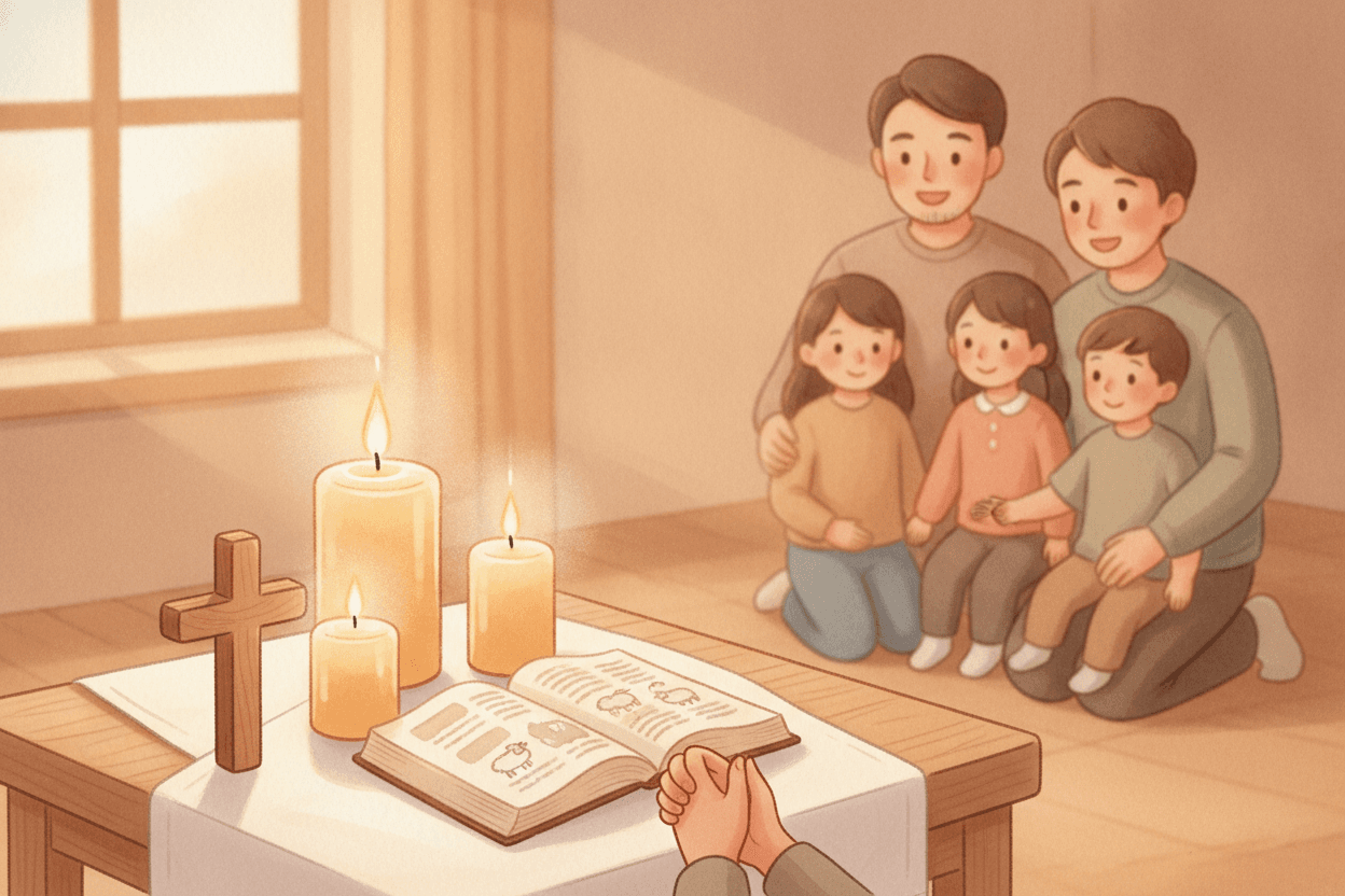 Start With the Answer Your Child Can Carry — illustration for BibleHeroes blog