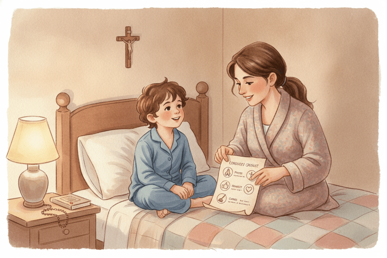 Use a Prayerful Examination, Not an Interrogation — illustration for BibleHeroes blog
