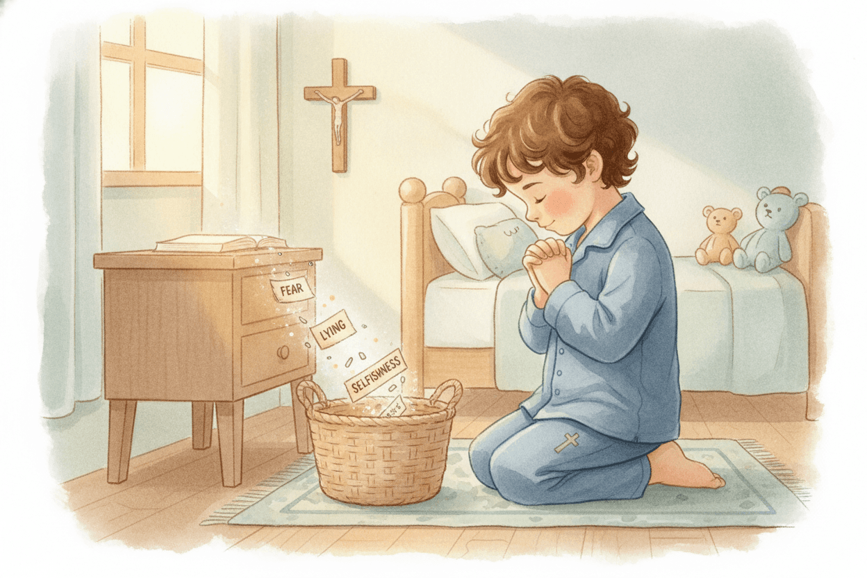 Teach the Battle We Fight Now: Sin, Not People — illustration for BibleHeroes blog