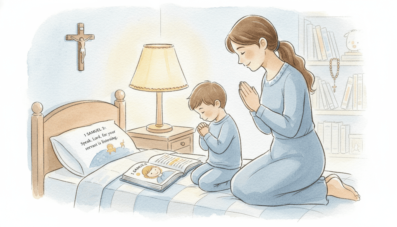 Teaching Kids: “Speak, Lord, Your Servant Is Listening”