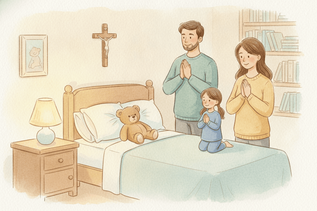 Try a Five-Minute Trinity Habit This Week — illustration for BibleHeroes blog