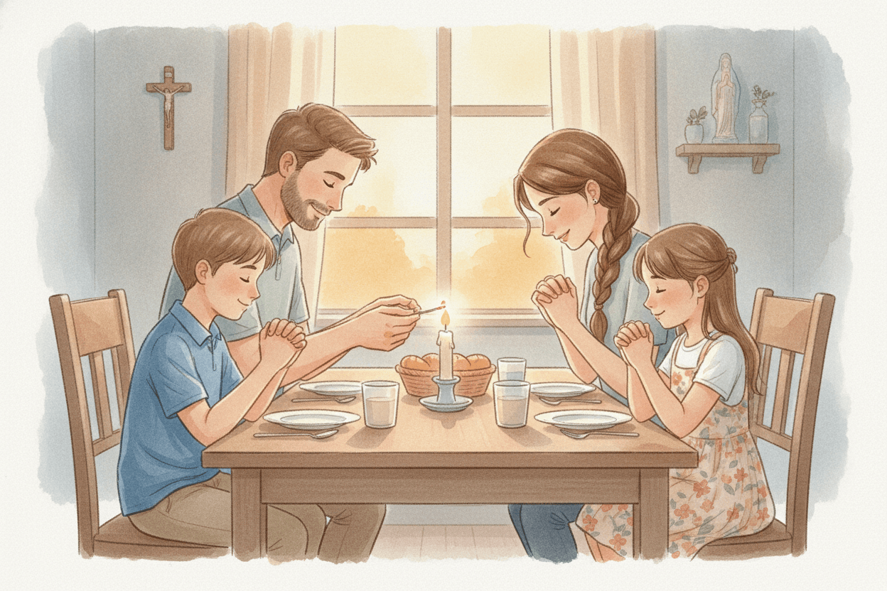 Your Children Learn From the Yes They Can See — illustration for BibleHeroes blog