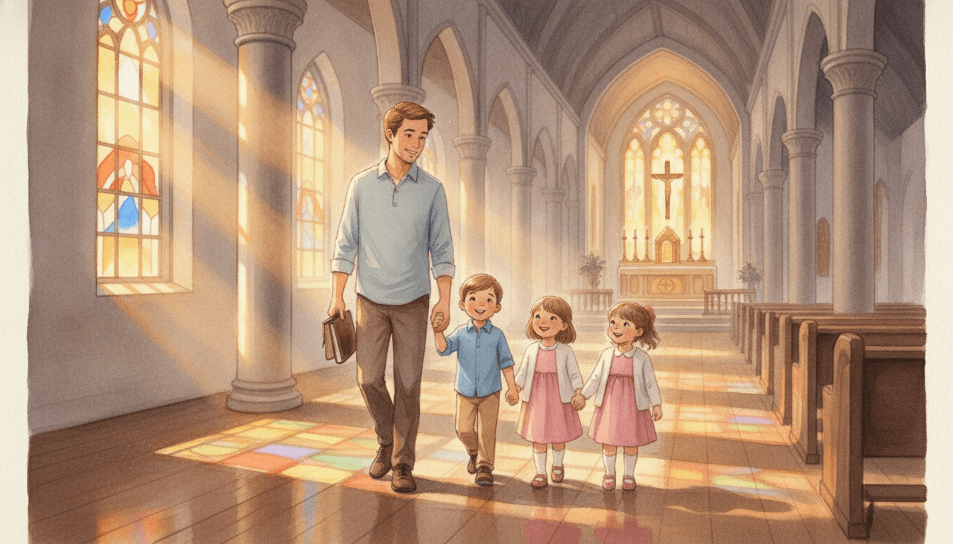 Helping Kids Love Sunday Mass: A Parent’s Guide