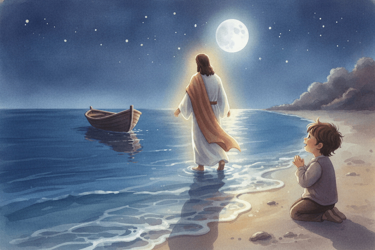 Choose a Short Gospel Scene, Not a Big Assignment — illustration for BibleHeroes blog