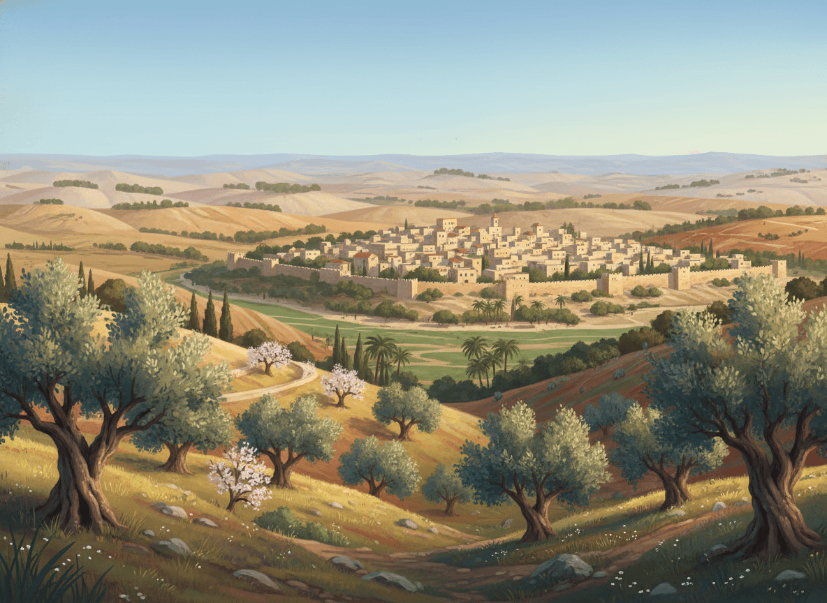 Mount of Olives — illustration