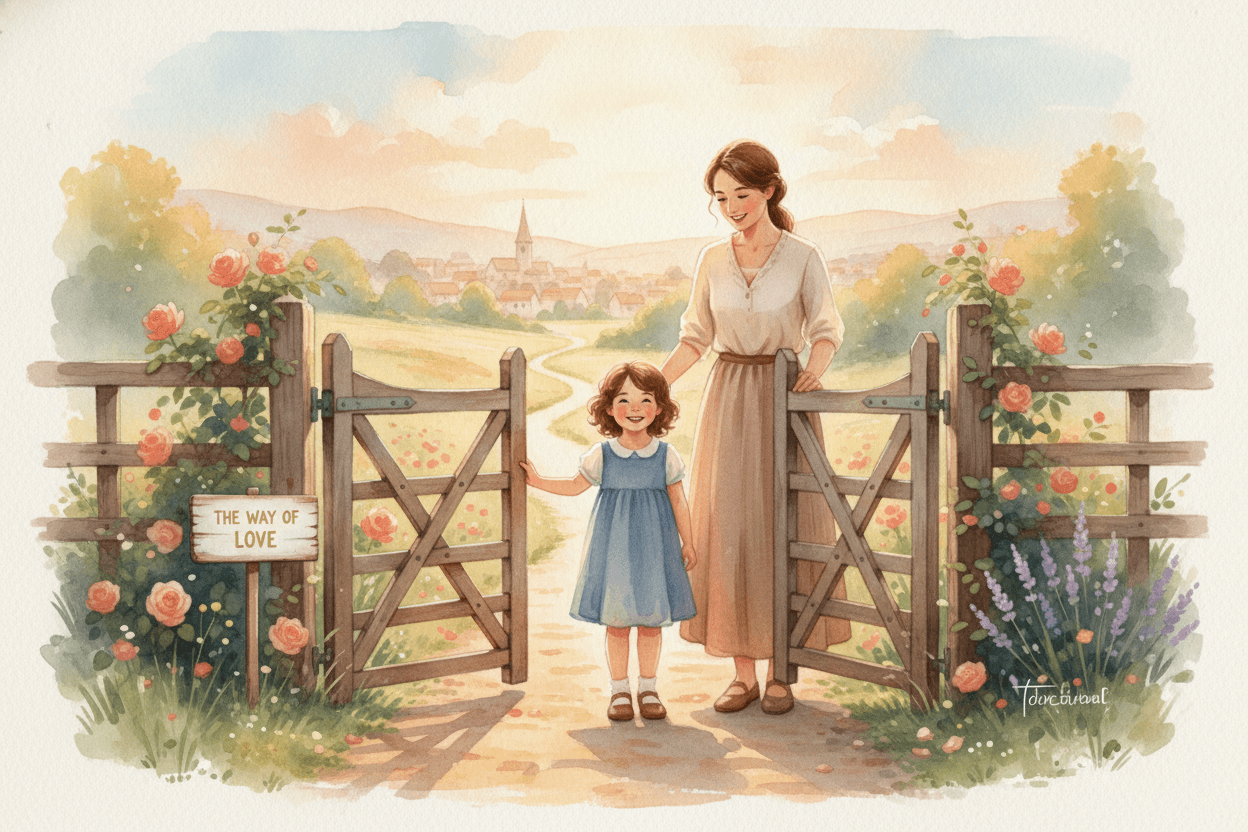 Start With the God Who Loves and Sets Us Free — illustration for BibleHeroes blog