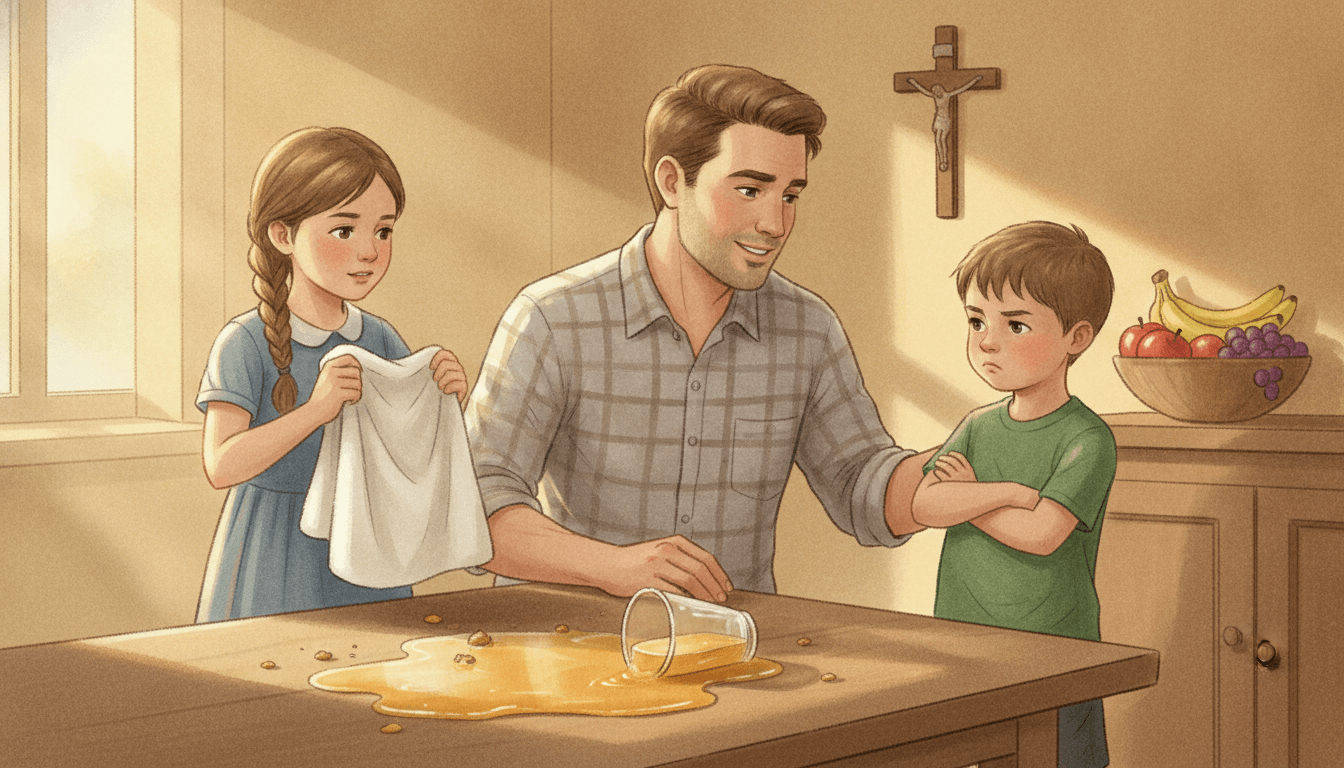 Catholic Discipline That Builds Self-Control in Kids