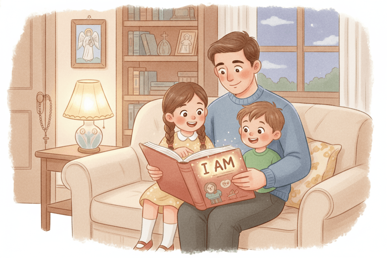 Begin With the Question Your Child Is Already Asking — illustration for BibleHeroes blog