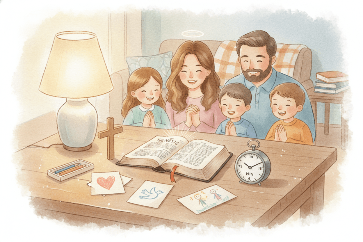 Before You Begin: Make This Devotional Small Enough to Keep — illustration for BibleHeroes blog