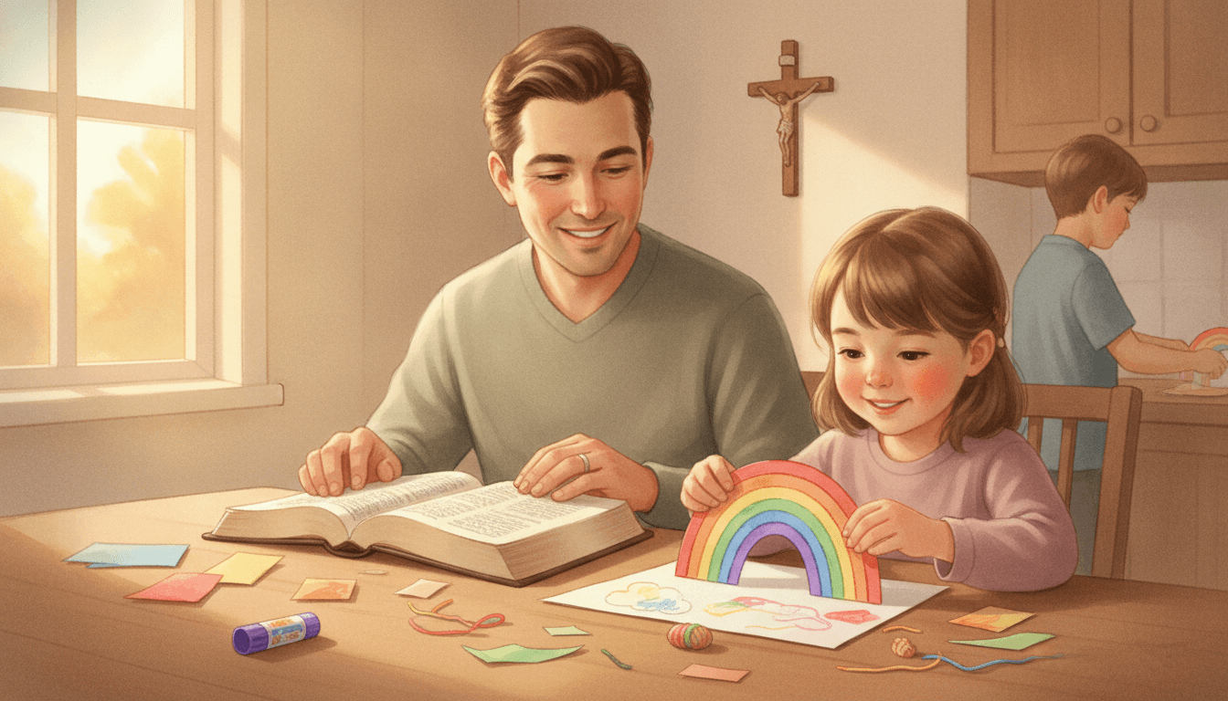 Bible Crafts for Catholic Kids That Teach Real Truths