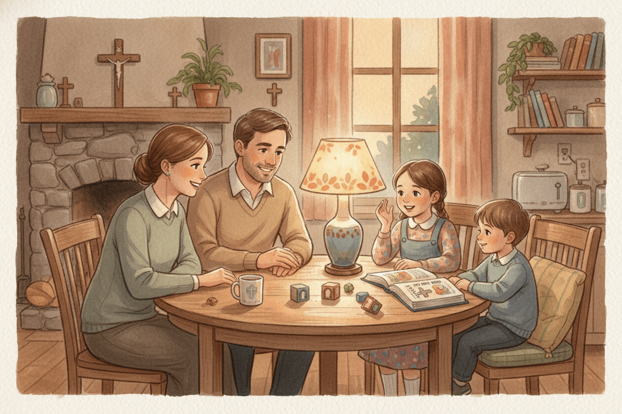 Let Children Bring Their Real Questions to Jesus — illustration for BibleHeroes blog