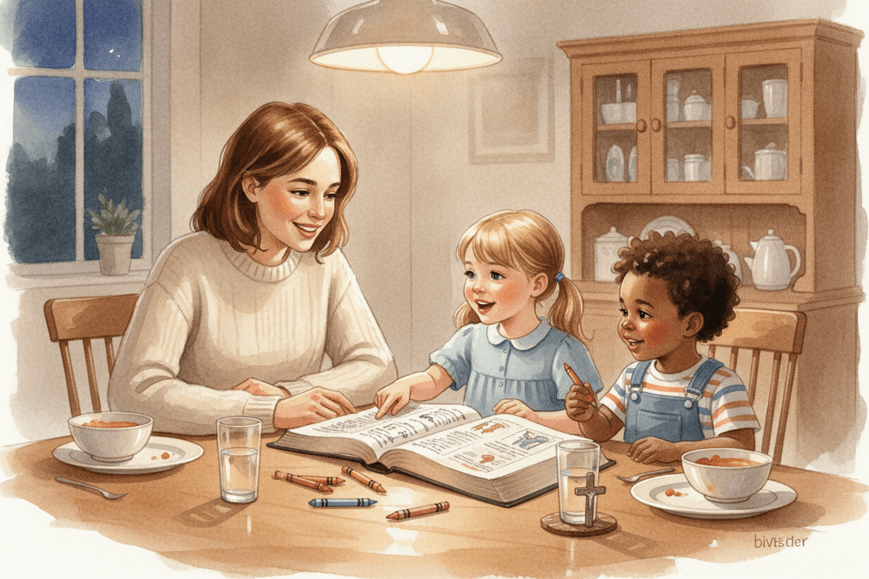 The Goal Is Encounter, Not a Perfect Bible Lesson — illustration for BibleHeroes blog