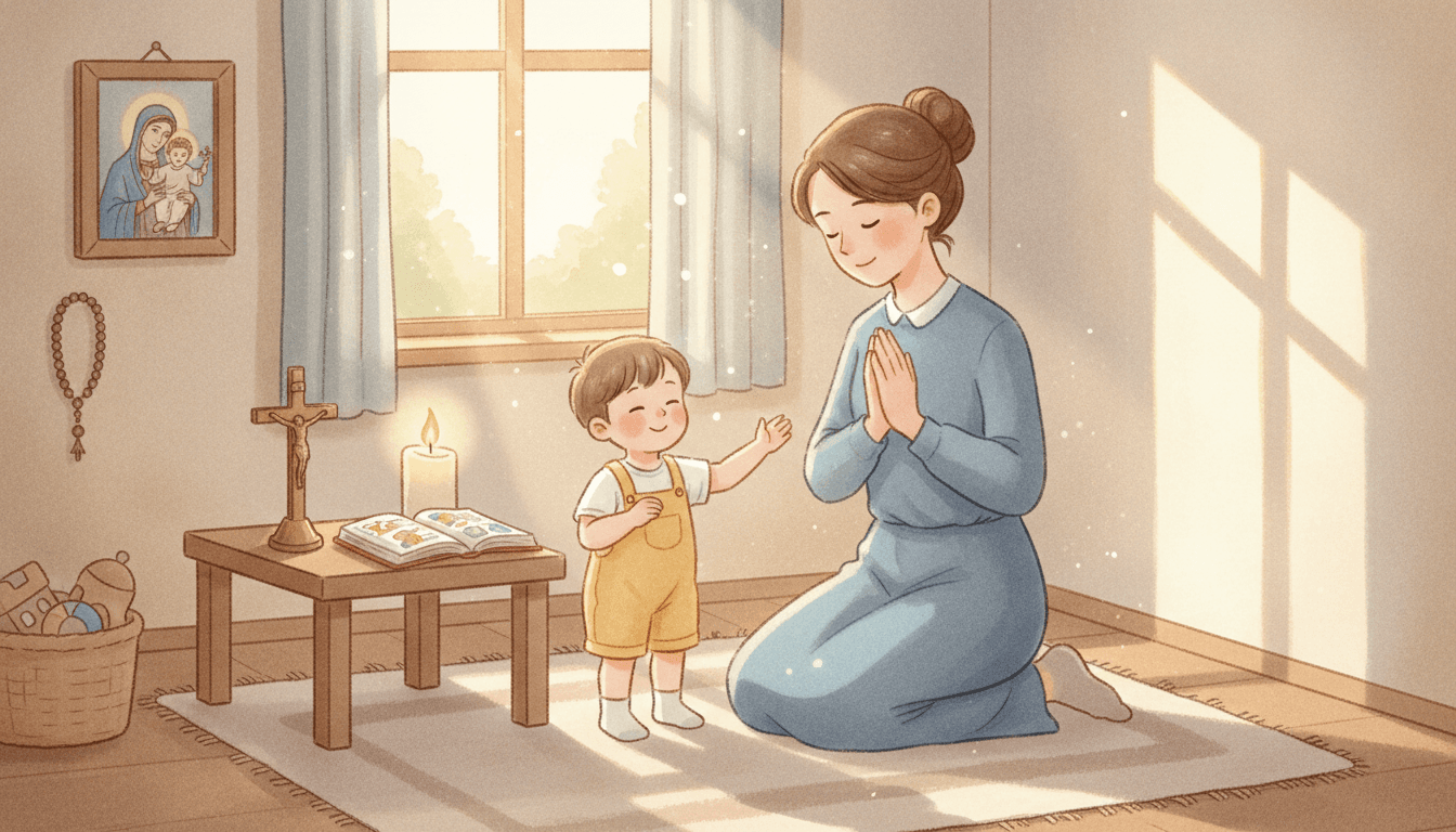 How to Teach Kids the Sign of the Cross
