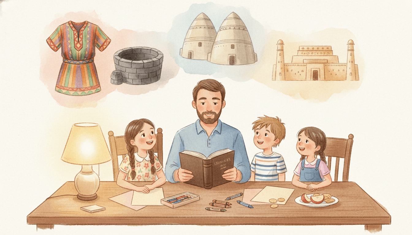 From Joseph’s Coat to Pharaoh’s Court: The Whole Story for Kids