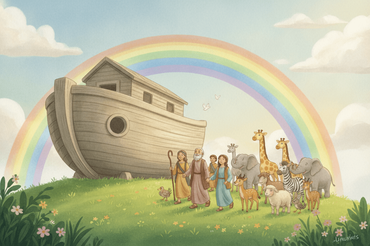 The One Big Truth: God Keeps His Promises — illustration for BibleHeroes blog