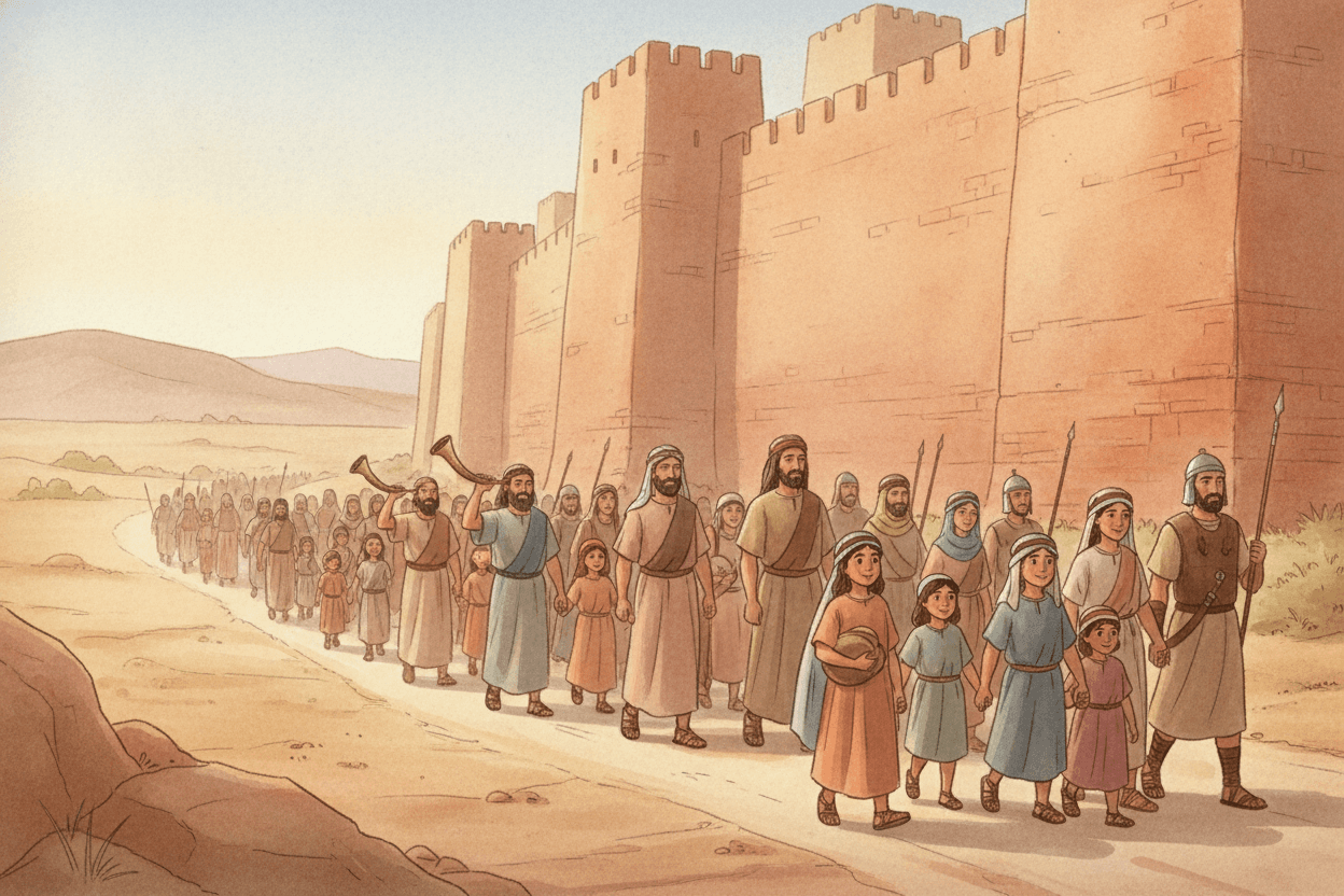 Start With the Story Children Can Clearly Follow — illustration for BibleHeroes blog